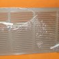 Continental Brown 24X10 Return Air Grille 1/2" Louver #G25B2410 UPC:662639021216