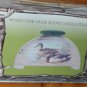 Trippie's Inc Wood Look Duck Scene Candle Stand #BA1913  UPC:025405019136