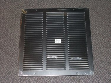 Tru Aire Black 16X16 Return Air Grille  #170BL16X16 UPC:803492171049