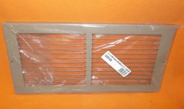 Continental Brown 14X6 Return Air Grille 1/2" Louver #G25B1406 UPC:662639020752
