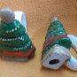 Y & M Novelty Inc Ceramic C. Tree Napkin Ring Holders  Set 2  UPC:788914207493