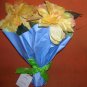 Hallmark Signature Flower Cone Bouquet De Fleurs - Y. Chrysanthemum  UPC:0150128