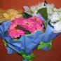 Hallmark Signature Flower Cone Bouquet De Fleurs - 3 Bouquets UPC:01501286855