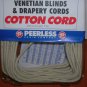 Peerless Ventian Blind & Drapery 1/8" Braided Cotton Cord #2804850 UPC:04222804