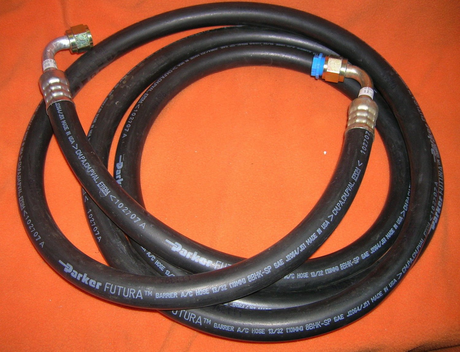 Parker Futura Barrier Air Conditioner Hose Size13/32" X 10' UPC