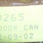 Jayco Canvas Tent Door Flap Size: 21 7/8" X 40 1/8" #0760265