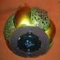 TRP Flameless Ceramic Pierced Metal Pumpkin Luminary #RL05133V UPC:823420897131
