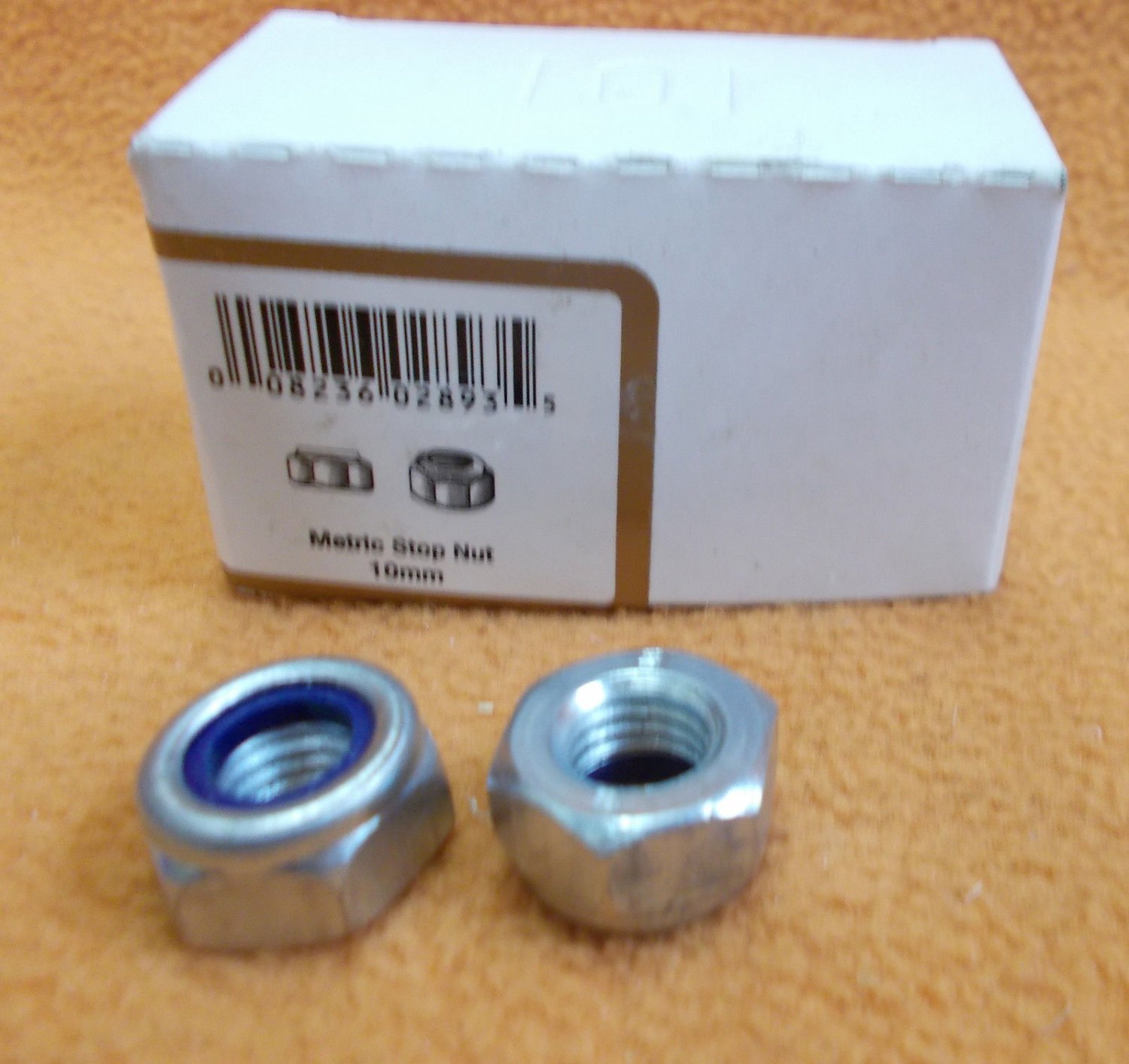 Hillman Metric Stop Nut 10mm 7 Pcs.3388 UPC008236028935