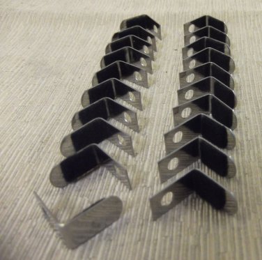C.I Mirror Clips Size: 3/8" Wide X 3/4" Long Set 20 #180600/N89 UPC:710534477291
