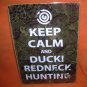Aquarius Enterprises Metal Sign: Camo Keep Calm / Duck #30006 UPC:840391100947