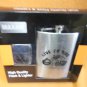 Maxam Live To Ride S.S High Quality Flask & Lighter #KTLLTTR UPC:024409953941