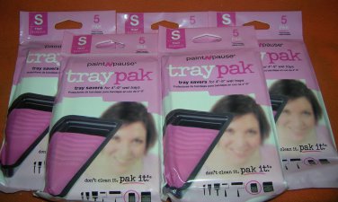 Paint Pause Tray Pak Tray Savers for 4"-9" Wet Trays 5 X 5 Pack UPC:094922852267