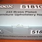 OOK Picture Hanging #43 Brass Plated Upholstery Nails 100 Pcs #51810 UPC:7105344