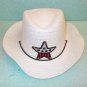 Fashion Headwear Boys White Cowboy Hat With Star UPC:710534489485
