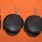 LHMC Black Office Chair Casters Pack 4 #K11526 UPC:710534487351
