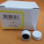Hillman Lamp White Bracket Cap 1/8 IPS 10 Pcs.  #401330 UPC:039008175137