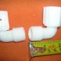 THC Flair It Elbow 1/2" MPT X 1/2" SW 2 Pieces #06785 UPC:10742979067857