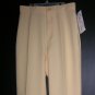 Levi Strauss Bend Over Yellow Dress Pants Size: 6 Petite UPC:710534485388