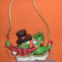 Jubilee Giftware Resin Mr. & Mrs. Snowman Swinging Ornament   UPC:710534487603