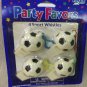 Creative Expressions Play Soccer Shaped Whistles 4 Pack X 2 #01-9244 UPC:0735255