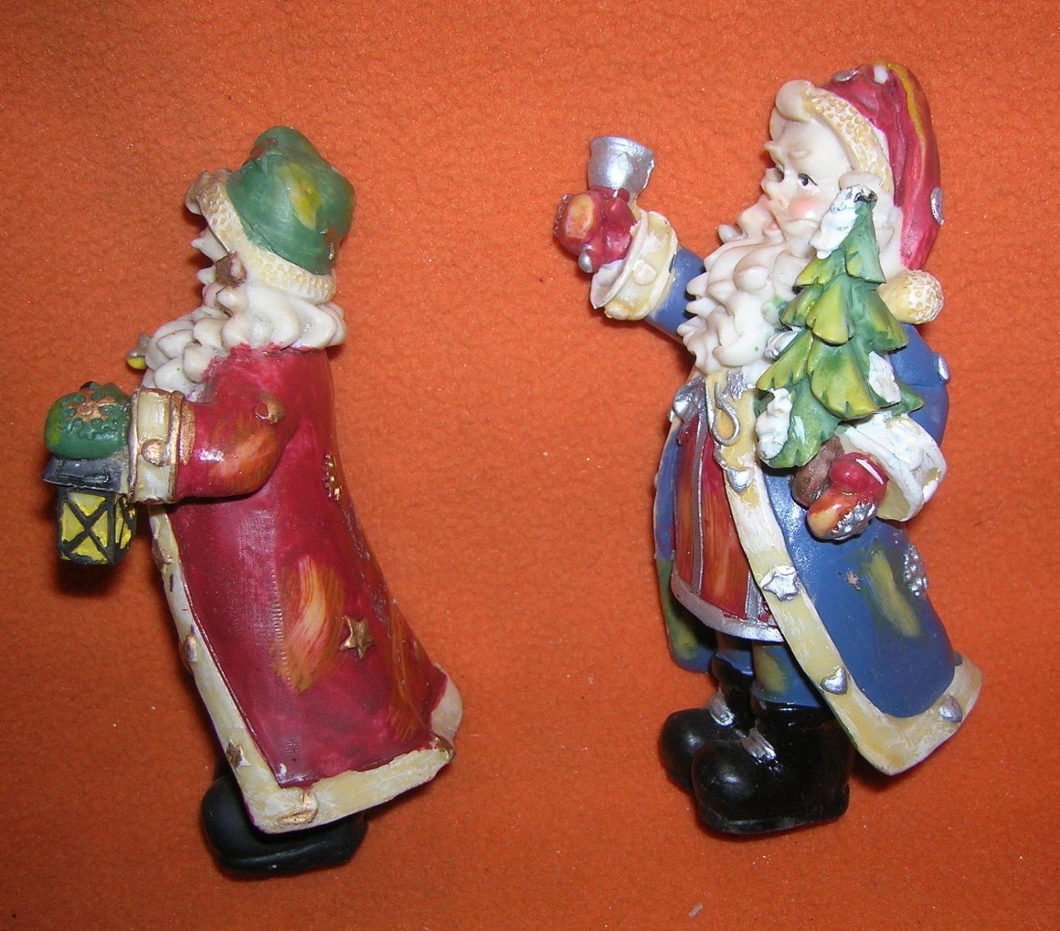 Jubilee Giftware Resin Santa Claus Figurines Set 2 UPC710534487580