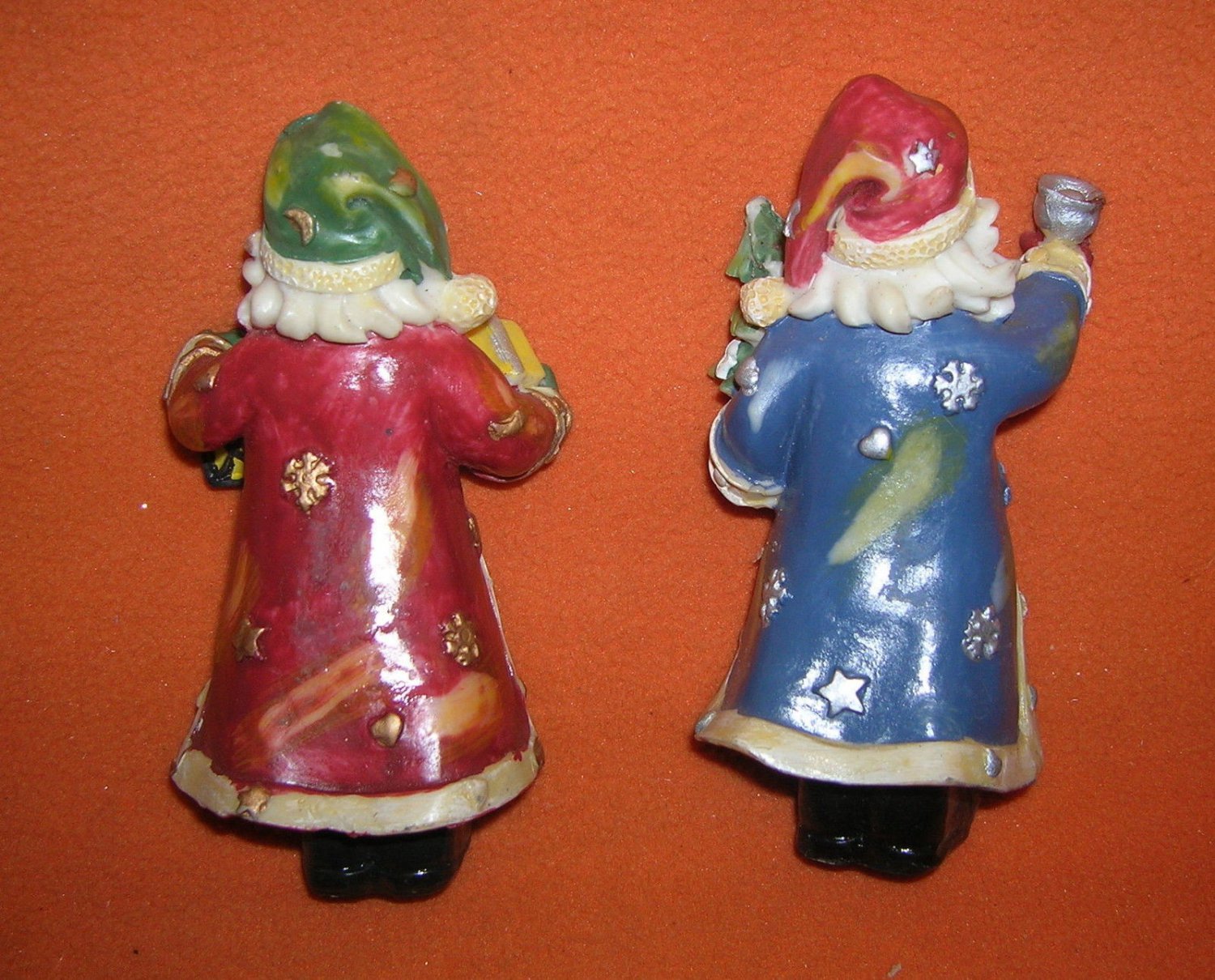 Jubilee Giftware Resin Santa Claus Figurines Set 2 UPC:710534487580