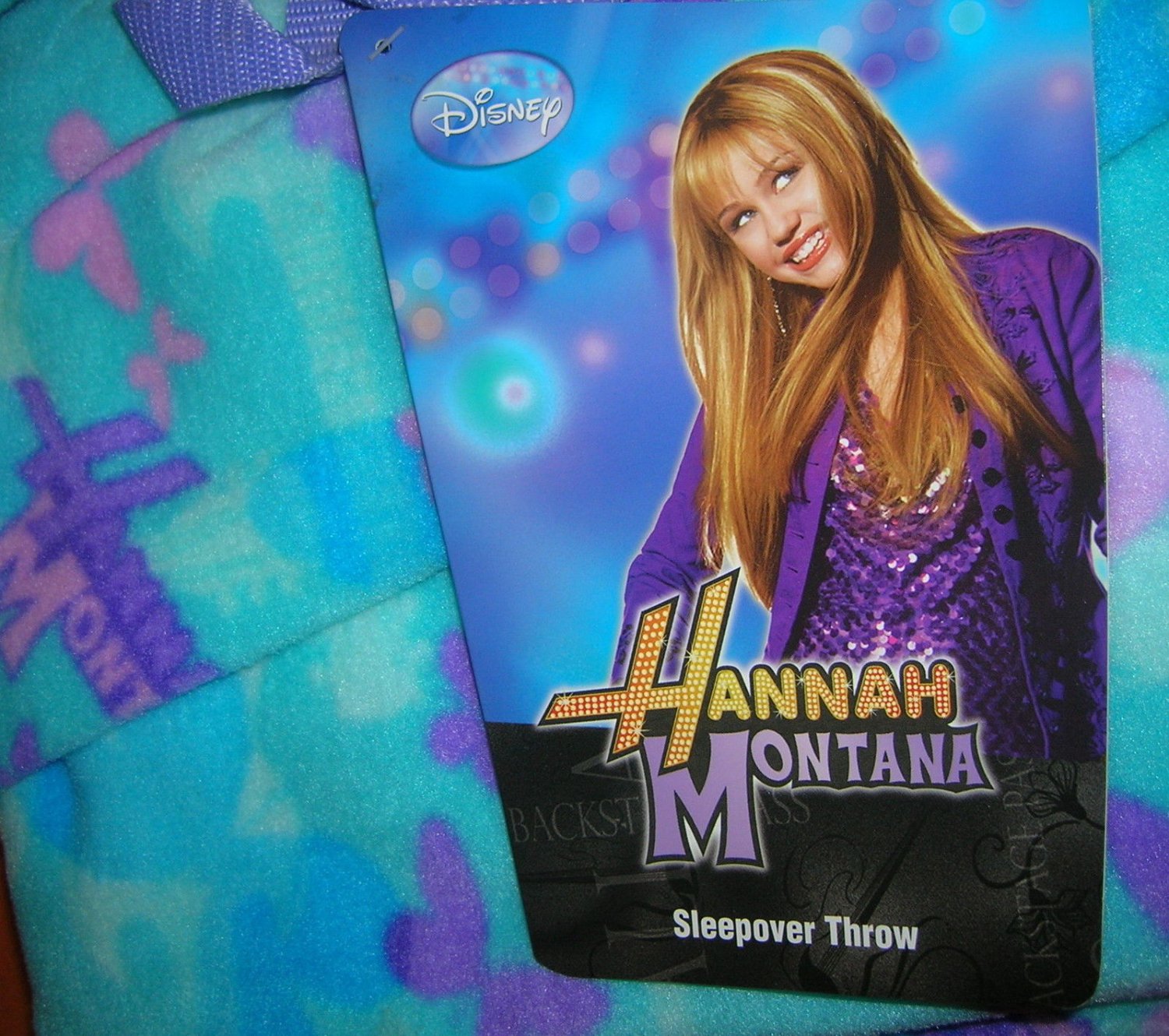 Disney Hannah Montana Sleepover Throw Size:43