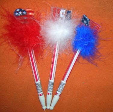 DM Production USA Wobble Writer Ink Pen - Blue Ink Set 3  UPC:710534484657