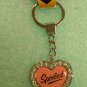 Novelty Express Attitude Charms "Spoiled" Keychain #AC6001  UPC:013364660018
