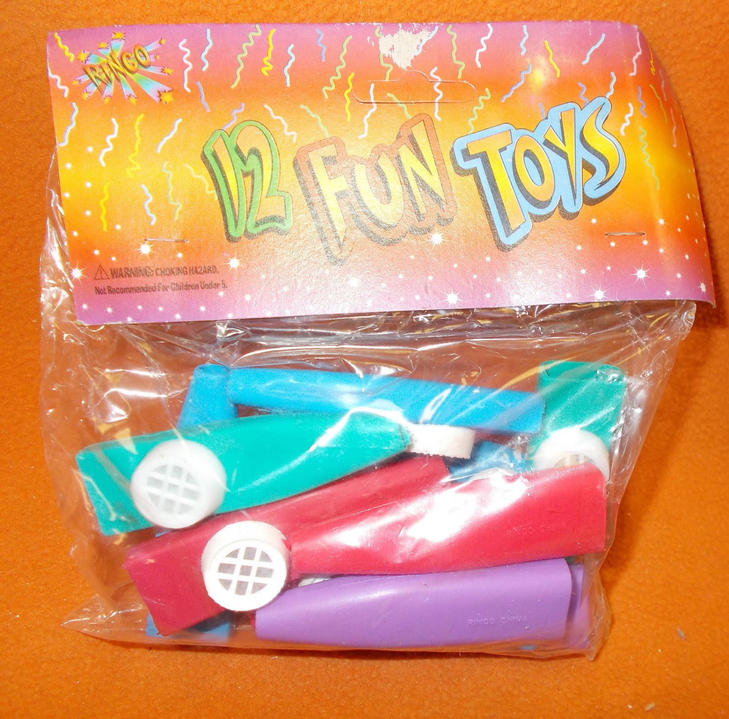RINGO Fun Kazoos Pack 12 SLKZA03 UPC097138614988