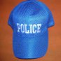 QDDFMY "Police"  Baseball Cap - Blue  OSFM UPC:710534486880