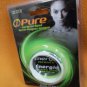 I Pure 7" White Ion 1200 Series Wrist Band #SB6048WH UPC:095121604817