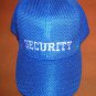 QDDFMY "Security"  Baseball Cap - Blue  OSFM UPC:710534486873