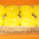 Olde Port Candles 8 Yellow Tealight Candles #CA2018Y UPC:643954320185