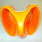 JIW Products Plastic Orange Cutlery Holder / Organizer #4297  UPC:710534488839