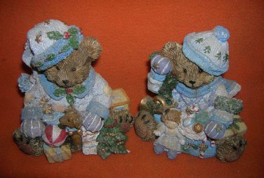 Jubilee Giftware Christmas Bears With Presents Set 2  UPC:710534487436