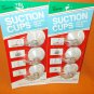 Wynne Novelty Co. Suction Cups With Metal Hanger Set 6 #22134A UPC:085236221344