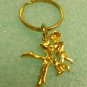St. Evans Gold Angel "K"  Keychain #AK UPC:710534488785