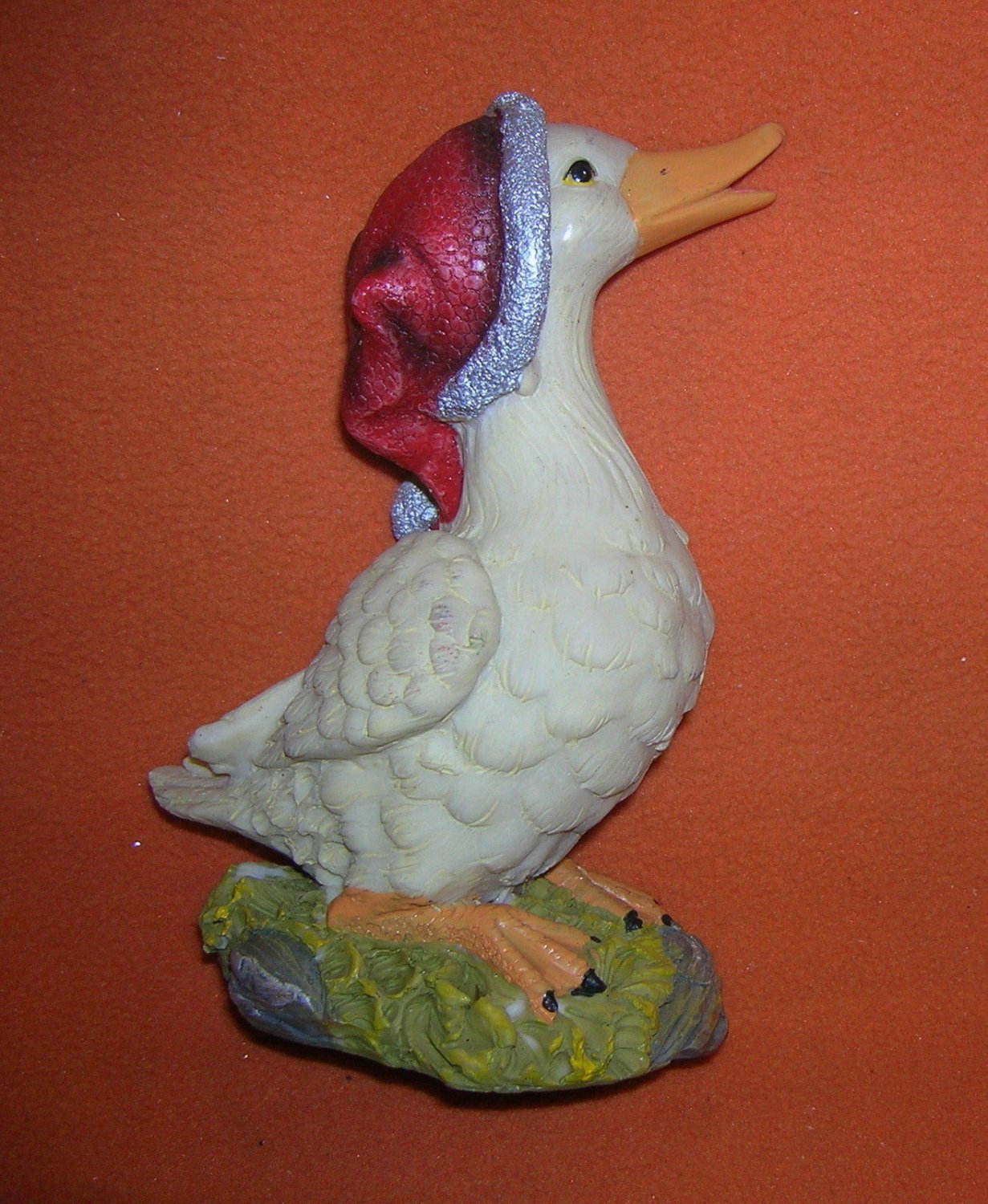 resin duck statue