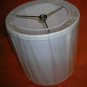 Gustafuson Off White W/  Matte Design Lamp Shade #MG-075 UPC:710534480642