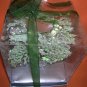 Fortune Share Clear Leaf & Beads Votive Candle Holder/ Ring UPC:710534487115