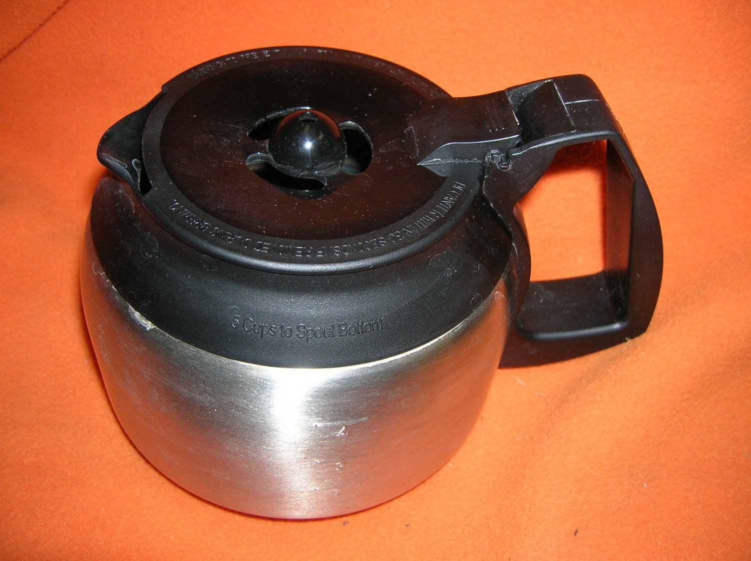 Mr. Coffee Stainless Steel 5 Cup Carafe UPC072179230946