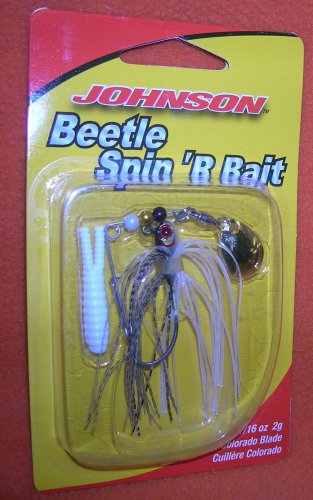 Johnson Beetle Spin 'R Bait 1/16 Oz 2g Colorado Blade #1293513  UPC:02202106979