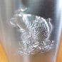 Maxam Embossed Fish Surgical Stainless Steel 8 Oz. Sport  Flask UPC:024409973895