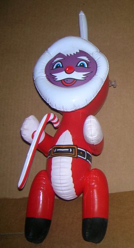 Rhode Island Novelty Inflatable Squeaky Santa  UPC:710534487566