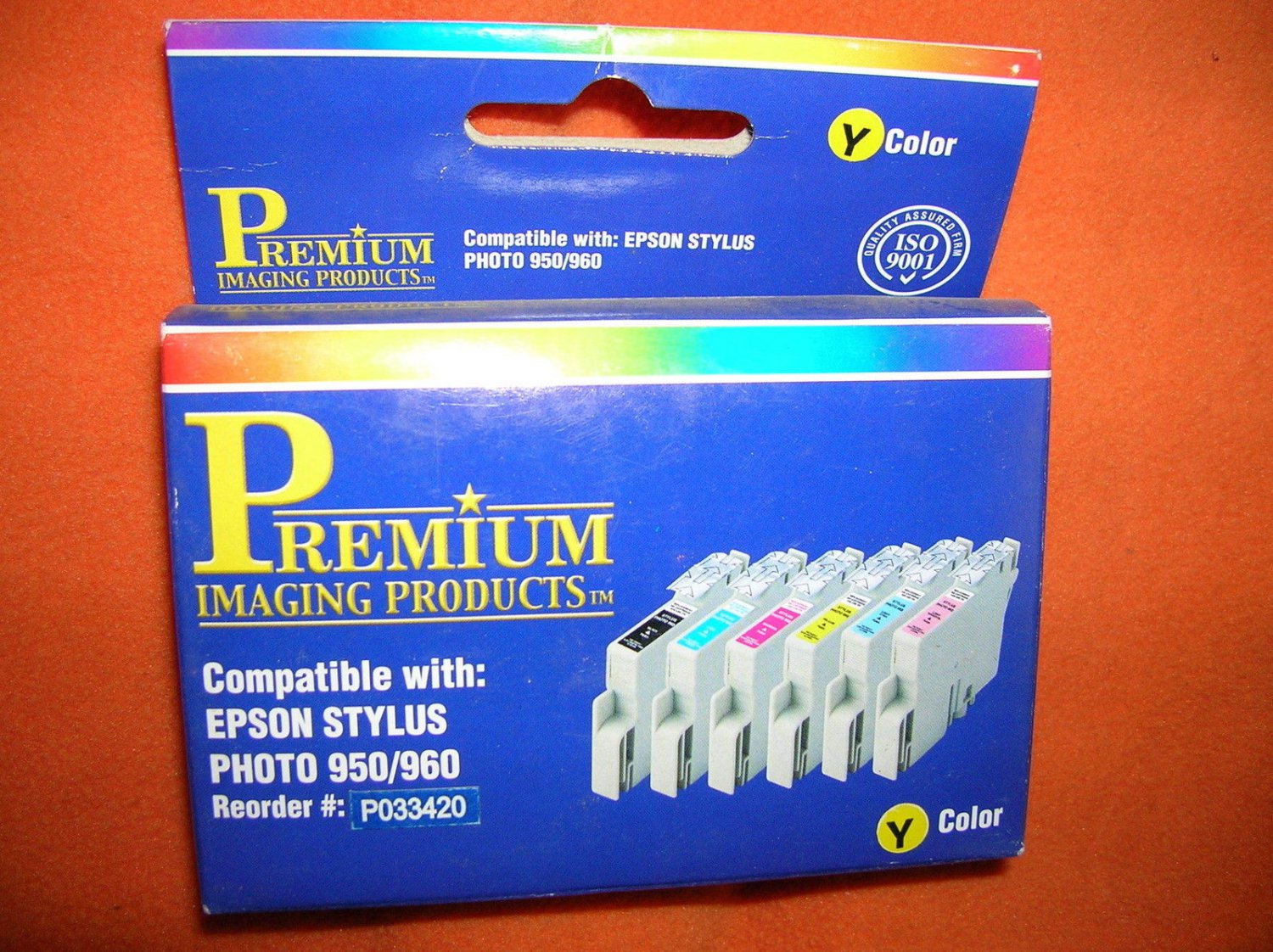 Premium Imaging Products Yellow Epson Stylus Inkjet Cartridge 950/960 UPC71053