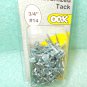OOK 3/4" #14 Galvanized Tacks 4 Ounces  #51937 UPC:049223519371