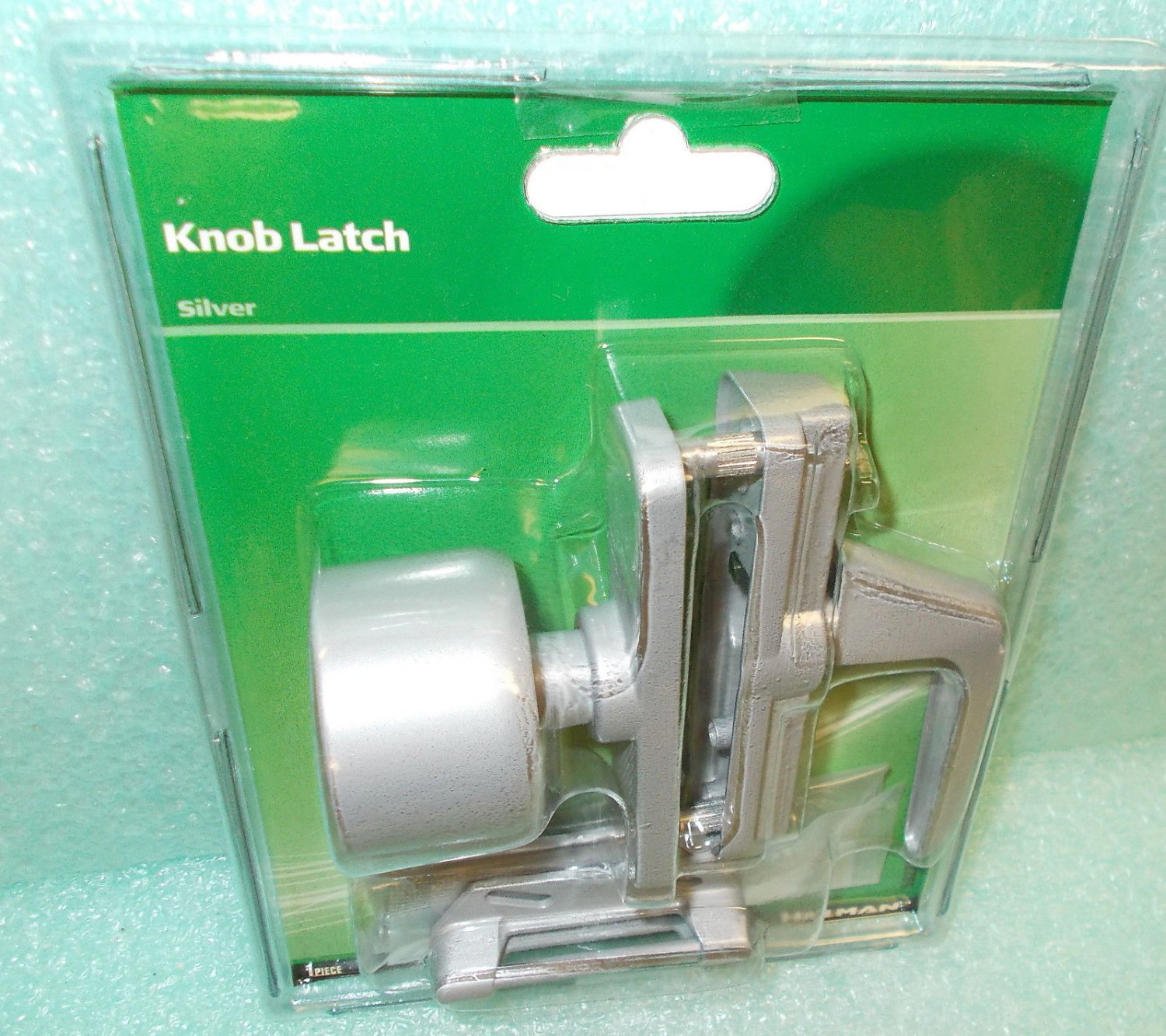 Hillman Silver Screen Door Knob Latch 592807 UPC038902014375