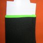 Novelty Inc Black / Green Trim Koozy For Bottles Or Cans UPC:710534483872