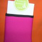 Novelty Inc Pink  / Black Trim Koozy For Bottles Or Cans UPC:710534483896